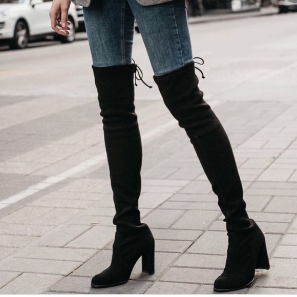 Shoes - Stuart Weitzman Hiline over the knee boot size 5
